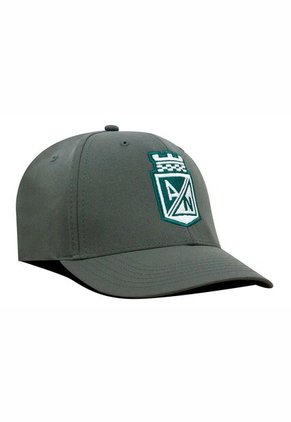 Gorra Atlético Nacional Oficial Verde Militar Escudo Bordado