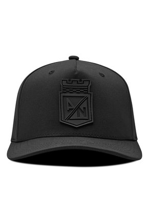 Gorra Atlético Nacional Oficial Negra Tono A Tono