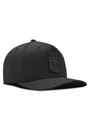 Gorra Atlético Nacional Oficial Negra Tono A Tono