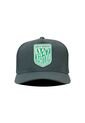 Gorra Atlético Nacional Oficial Gris Dale Vee de Atlético Nacional