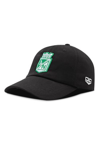 Gorra Atlético Nacional Oficial OC Caps Oto-103 Negro Escudo Atlético Nacional