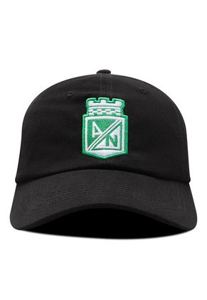 Gorra Atlético Nacional Oficial OC Caps Oto-103 Negro Escudo