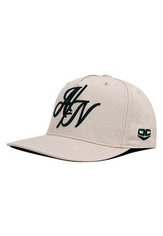 Gorra Atlético Nacional Oficial  A/N Cursivo 8004 Beige Atlético Nacional