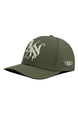 Gorra Atlético Nacional Oficial A/N Gótico 8005 Verde Militar Atlético Nacional