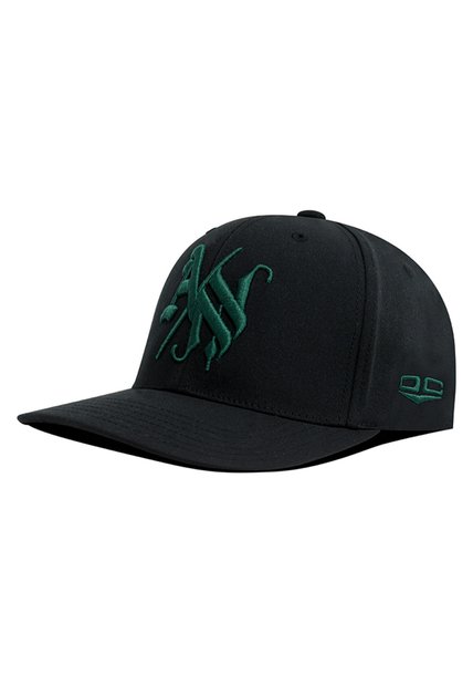Gorra Atlético Nacional Oficial A/N Gótico Bn-0029 Negro