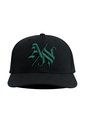 Gorra Atlético Nacional Oficial A/N Gótico Bn-0029 Negro de Atlético Nacional