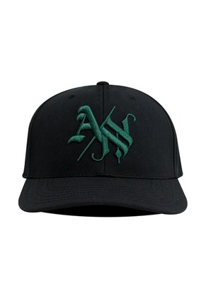 Gorra Atlético Nacional Oficial A/N Gótico Bn-0029 Negro