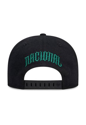 Gorra Atlético Nacional Oficial A/N Gótico Bn-0029 Negro
