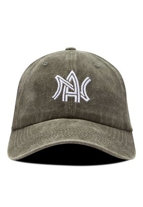 Gorra Atlético Nacional Oficial Verde Militar Dril A/N Nuevo Logo