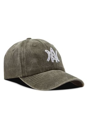 Gorra Atlético Nacional Oficial Verde Militar Dril A/N Nuevo Logo