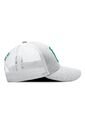 Gorra Atlético Nacional Oficial De Malla Escudo Gris/Blanco de Atlético Nacional