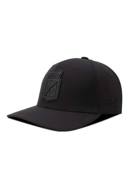 Gorra Atlético Nacional Oficial Negro Tono A Tono