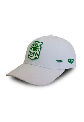 Gorra Atlético Nacional Oficial OC Caps Clásica Blanca