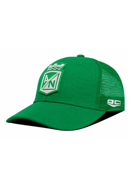 Gorra Atlético Nacional Oficial De Malla Escudo