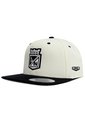 Gorra Atlético Nacional Oficial OHH Nacional Flexfit 6089 MT Beige/Negro de Atlético Nacional