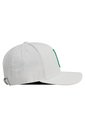Gorra Atlético Nacional Oficial Premium Flexfit 6389 Nacional Blanca Estrellas de Atlético Nacional
