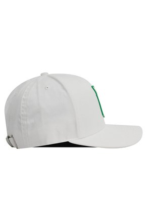 Gorra Atlético Nacional Oficial Premium Flexfit 6389 Nacional Blanca Estrellas