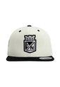 Gorra Atlético Nacional Oficial OHH Nacional Flexfit 6089 MT Beige/Negro de Atlético Nacional