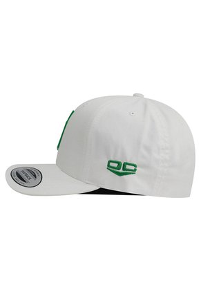 Gorra Atlético Nacional Oficial Premium Flexfit 6389 Nacional Blanca Estrellas
