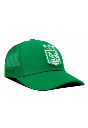 Gorra Atlético Nacional Oficial De Malla Escudo