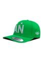 Gorra Atlético Nacional Oficial Premium Flexfit 6389 Verde A/N Estrellas de Atlético Nacional