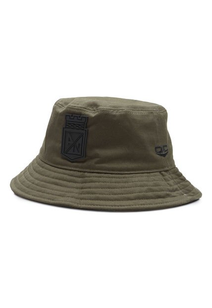 Gorro Atlético Nacional Oficial Bucket Hat Verde Militar