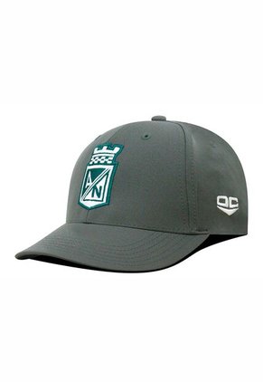 Gorra Atlético Nacional Oficial Verde Militar Escudo Bordado