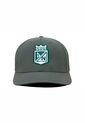 Gorra Atlético Nacional Oficial Verde Militar Escudo Bordado de Atlético Nacional