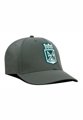 Gorra Atlético Nacional Oficial Verde Militar Escudo Bordado