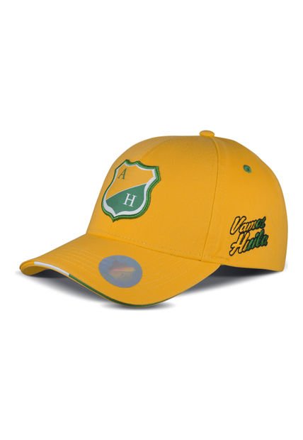 GORRA OFICIAL ATLÉTICO HUILA AMARILLA OTOCAPS FHC-001 Amarilla