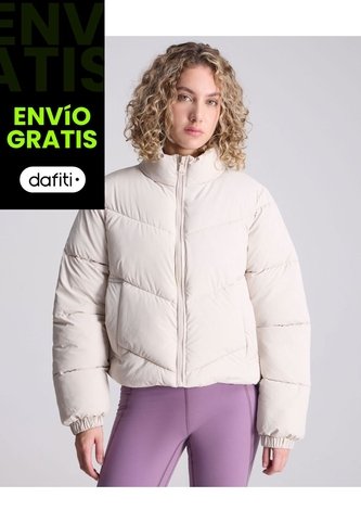Chaqueta Acolchada Para Mujer  Deportiva  Color Gris Marca Atmos Atmos