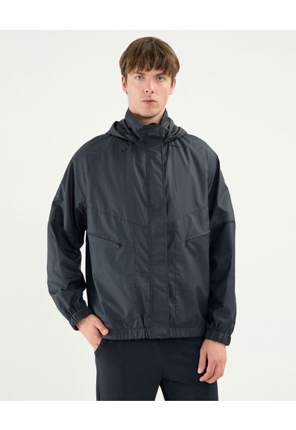 Chaqueta Para Hombre Pu Color Negro Marca Atmos #32080050