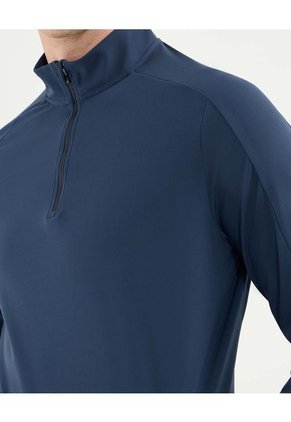 Buzo Para Hombre Cuello Alto O Cuello Tortuga Color Azul Marca Atmos #32060046