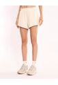 Short Para Mujer Multiusos Punto Color Crema Marca Atmos #31190109 de Atmos