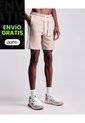 Bermuda Con Bolsillos  Para Hombre Camel Atmos de Atmos