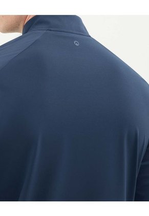 Buzo Para Hombre Cuello Alto O Cuello Tortuga Color Azul Marca Atmos #32060046