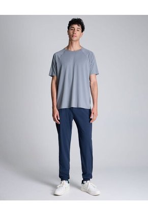 Camiseta Para Hombre Manga Corta Cuello Redondo Color Gris  Marca Atmos #32090161