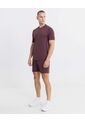 Bermuda  Para Hombre Deportiva Medio Color Vino Marca Atmos #32100163 de Atmos
