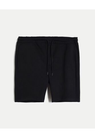 Bermuda Básica Plush  Para Hombre Negro Atmos Atmos