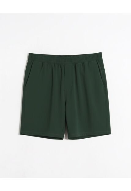 Bermuda  Para Hombre Deportiva Largo Color Verde Marca Atmos #32100154