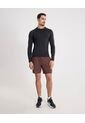 Bermuda Para Hombre Deportiva Largo Color Café Marca Atmos #32100141 de Atmos