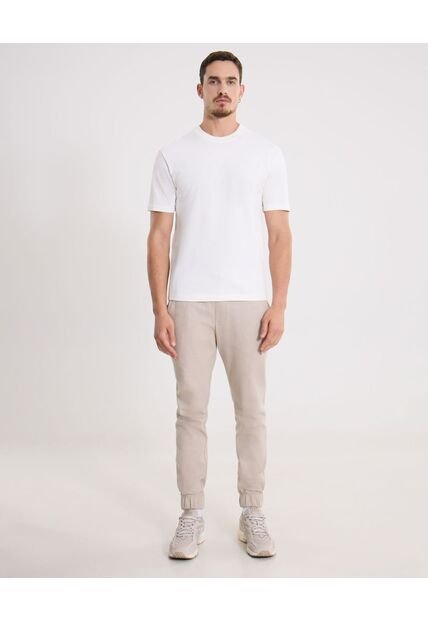Pantalón Jogger Texturizado Galiet  Para Hombre Beige Atmos