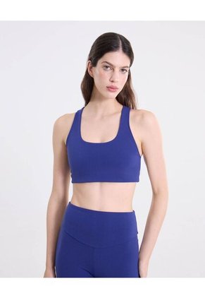 Top  Para Mujer Soporte Alto Color Azul Marca Atmos #31228214