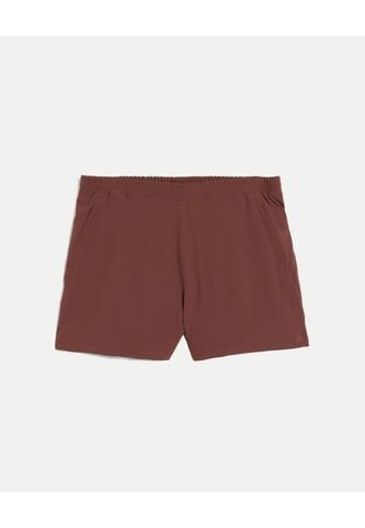 Short Training Largo Con Biker  Para Hombre Café Atmos Atmos