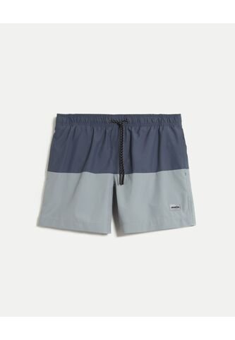 Pantaloneta De Baño Con Bolsillos  Para Hombre Azul Atmos Atmos
