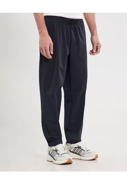 Pantalón Barrel En Smartech  Para Hombre Negro Atmos