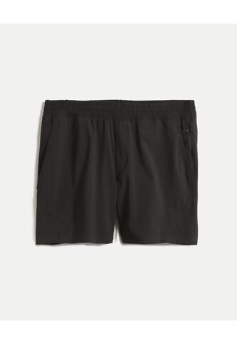 Bermuda Para Hombre Deportiva Corto Color Negro Marca Atmos #32100104 Atmos
