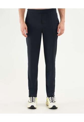 Pantalón Pretina Encauchada   Para Hombre Negro Atmos Atmos