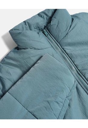 Chaqueta Acolchada Cuello Alto  Para Hombre Verde Atmos