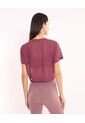 Camiseta Para Mujer Manga Corta Cuello Redondo Color Uva Marca Atmos #31090353 de Atmos